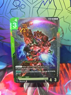 Red Gundam Foil - ST06-005 - Gundam TCG Card Game - Image 1