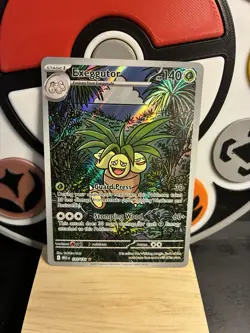 Pokemon TCG Exeggutor 135/132 Mega Evolution English Illustration Card NM - Image 1