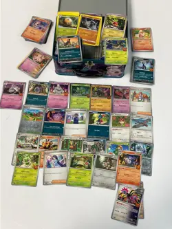 Pokemon the Trading Card Game (Lot of Approx 600 Cards) Unsorted, Unpicked - Image 3
