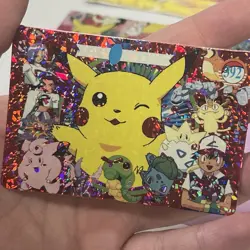 Pokemon Pocket Monsters Vending Prism Holo Foil Rare Card LOT Pikachu MEW Ash - Image 3