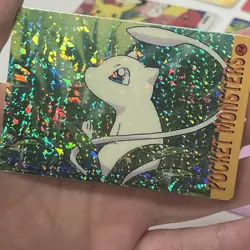 Pokemon Pocket Monsters Vending Prism Holo Foil Rare Card LOT Pikachu MEW Ash - Image 4