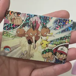 Pokemon Pocket Monsters Vending Prism Holo Foil Rare Card LOT Pikachu Squirtle - Image 2
