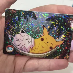 Pokemon Pocket Monsters Vending Prism Holo Foil Rare Card LOT Pikachu Squirtle - Image 5