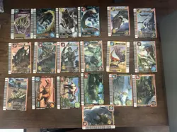 Dinosaur King Arcade Cards Job Lot - 3rd edition With Holos - Total 19 cards - Image 1