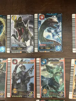 Dinosaur King Arcade Cards Job Lot - 3rd edition With Holos - Total 19 cards - Image 3