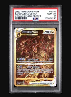 Giratina VSTAR GG69/GG70 Crown Zenith Galarian Gallery Card PSA 10 Secret Rare - Image 2