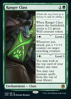 1x Ranger Class NM-Mint, English Adventures in the Forgotten Realms MTG Magic - Image 1