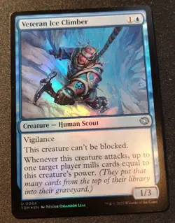 Veteran Ice Climber - Foil - TDM - MTG - EN - NM - 0064 - Image 1