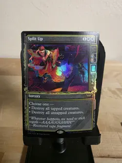 Split Up (DSK-304) - rare: (Showcase) - Foil Near Mint - Image 1