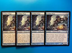MTG 4x Trinket Mage # 39 Fifth Dawn Pauper Magic the Gathering x4 LP - Image 1