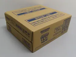 2023 Pokemon Japanese Scarlet & Violet 151 Factory Sealed Booster Box Case - Image 1