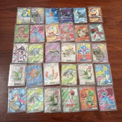 Pokemon - Full Art Ex Cards - Mixed Lot Of 30 - All NM - Image 1