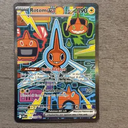 2025 Phantasmal Flames Pokemon Rotom ex Special Illustration - Image 1