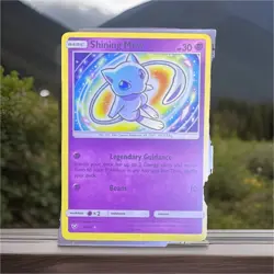 The Pokemon Company Shining Mew 40/73 Shining Legends Holo Shiny Rare 30 HP Card - Image 1