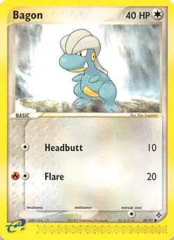 Bagon 49/97 Dragon Pokemon - Image 1