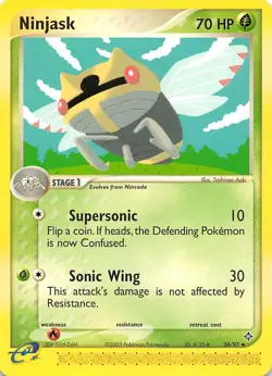 Ninjask 38/97 Dragon Pokemon - Image 1