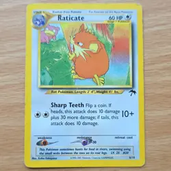 Pokemon TCG Raticate Promo Southern Islands 06/18 Regular Stage 1 English - Image 1