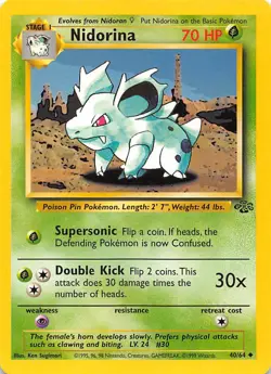 Nidorina 40/64 Jungle Pokemon - Image 1