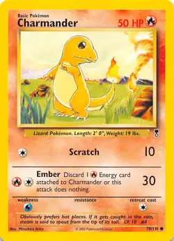 Charmander 070/110 Legendary Collection Pokemon - Image 1
