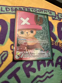 Tony.Tony.Chopper OP08-001 L Two Legends One Piece Card Game Mint/Near Mint - Image 1