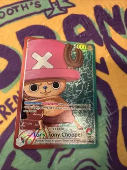 Tony.Tony.Chopper OP08-001 L Two Legends One Piece Card Game Mint/Near Mint - Image 3