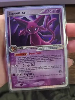 Pokemon EX UNSEEN FORCES - #102/115 Espeon ex - ENG - Ultra Rare Holo - HP - Image 4