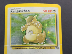 Jungle Pokemon TCG Kangaskhan 5/64 Rare Holo DMG Bent - Image 3