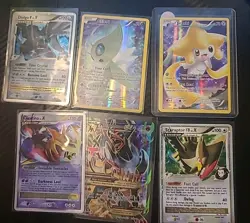 Lot Of Mythical, EX, And Lv X Pokemon Cards - Image 1