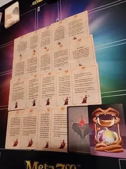 Lorcana - Reign Of Jafar - Lore Book - 19 Lore Cards - Three Art Cards - - Image 1