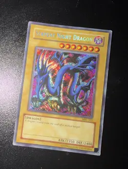 Yugioh HP/DMG Serpent Night Dragon MRL-103 REVERSE SECRET RARE MISPRINT ERROR - Image 1