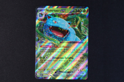 Venusaur ex 003/165 Holo Shiny Pokemon Card Scarlet Violet 151 2023 NEAR MINT - Image 1