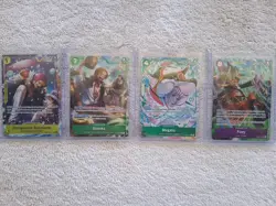 One Piece TCG Donquixote Rosinante OP12-108 TR The Azure Sea's Seven + - Image 1