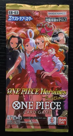 One Piece EB-03 Heroines Edition Booster Pack New Sealed Japanese US SELLER - Image 1