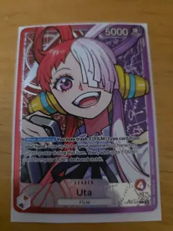 Uta (Alternate Art) OP06-001 Wings of the Captain Foil - Image 1