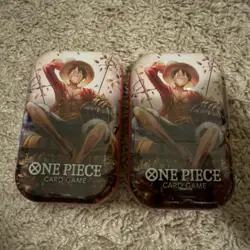 One Piece Tin Pack Set Volume 2- Set of Two New Sealed - Image 1