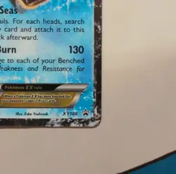 Pokemon Gyarados EX Promo Holo XY XY106 Basic 180 HP Pokemon TCG Card Stock - Image 2