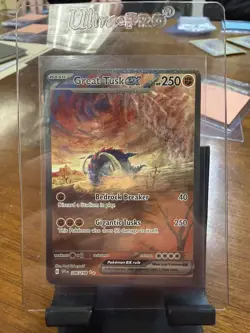Great Tusk EX 246/198 SV Special Illustration Rare Holo Pokemon Card- - Image 1