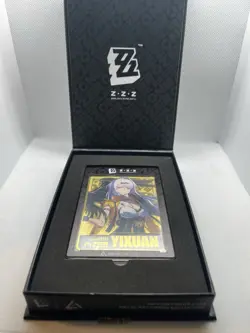 Zenless Zone Zero Yixuan GOLD Metal Card ZZZ Anime Impulse Exclusive Series 3 - Image 2