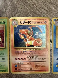 Charizard Blastoise Venusaur 3 Set CD Promo Holo 1999 Japanese Pokemon Card MP - Image 3
