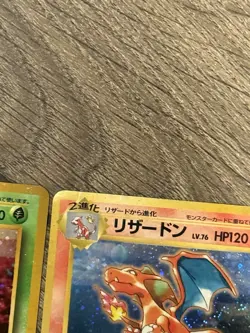 Charizard Blastoise Venusaur 3 Set CD Promo Holo 1999 Japanese Pokemon Card MP - Image 5