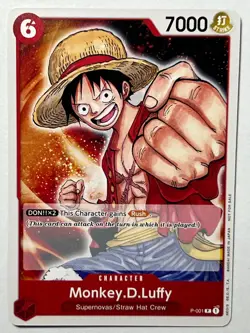 Monkey.D.Luffy (Promotion Pack 2022) P-001 One Piece Promotion Cards - Image 1