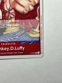 Monkey.D.Luffy (Promotion Pack 2022) P-001 One Piece Promotion Cards - Image 5