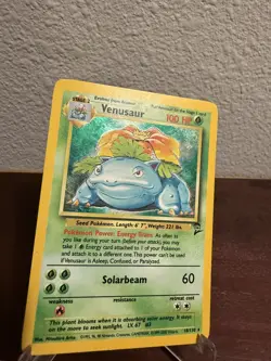 Venusaur - 18/130 - Pokemon Base Set 2 Holo Card - Image 4