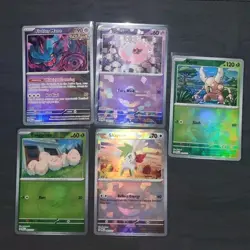 Pokemon Prismatic Evolutions Masterball and Pokeball Cards - Image 2