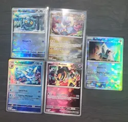 Pokemon Prismatic Evolutions Masterball and Pokeball Cards - Image 3
