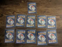 Lot Of 11 Base Set Shadowless Pokemon Trainer Cards - Image 2