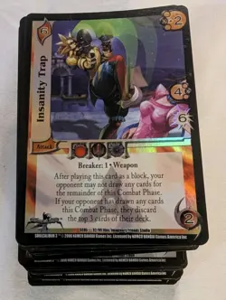 UFS Universal Fighting System TCG CCG Lot Of 100 Cards - 2006 Namco Bandai Games - Image 1