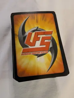 UFS Universal Fighting System TCG CCG Lot Of 100 Cards - 2006 Namco Bandai Games - Image 2