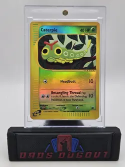 Pokemon TCG Caterpie 96/165 Expedition Reverse Holo Card NM - Image 1