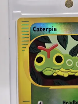 Pokemon TCG Caterpie 96/165 Expedition Reverse Holo Card NM - Image 3